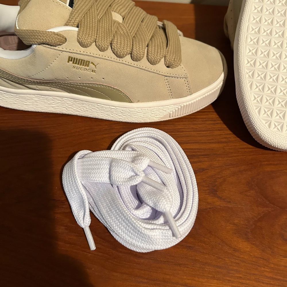 Puma Suede Classic Tan Sneakers - Picture 3 of 5